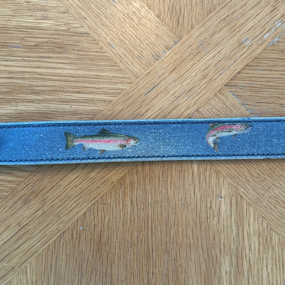 Custom Made Clayton and Crume (Louisville, Ky) fish belt.